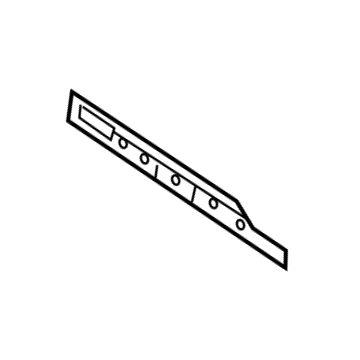 Mopar 68371612AB Reinforcement Tailgate Hinge, Rear Passenger Side