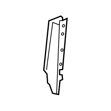 Jeep 68371640AB PANEL D Pillar Inner