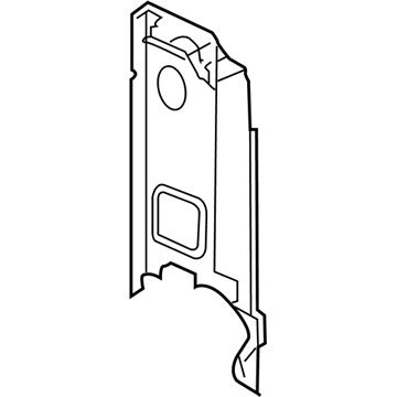 Dodge 55346749AE SUPPORT Radiator Closure Panel