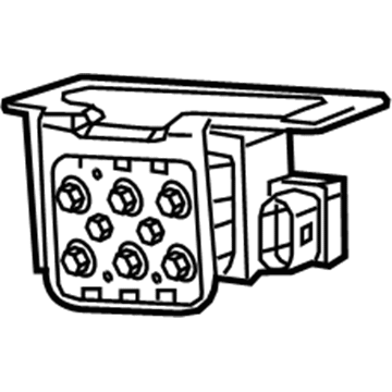 Ram 68204398AA VALVE BLOCK Compressor