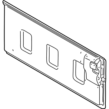 Jeep 55176340AG TAILGATE