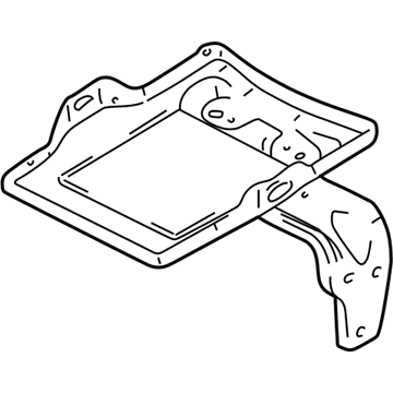 Chrysler MR288193 STAY Battery Tray