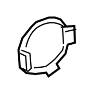 Jeep 5XG41LXHAA Upper Quarter Trim Plug