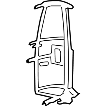 Dodge 55346837AH PILLAR Hinge Inner Single Door