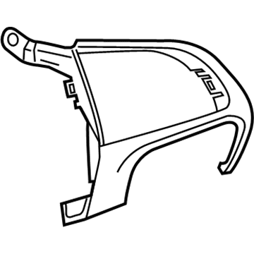Dodge 5SQ18JXPAA BEZEL STEERING WHEEL 3 O CLOCK