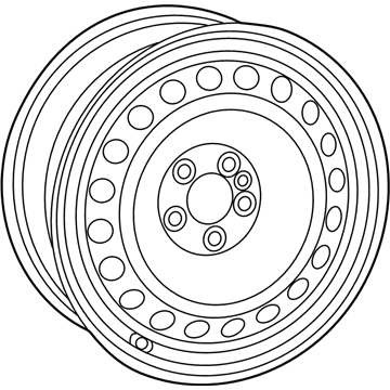 Ram 68263312AA WHEEL Steel