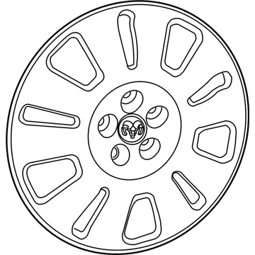 Ram 68263172AA COVER Wheel