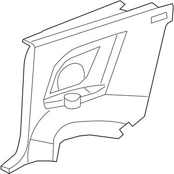 Chrysler 1JZ14BD1AA PANEL Quarter Trim