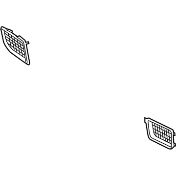 Jeep 5XB63LXHAA Lower Grille