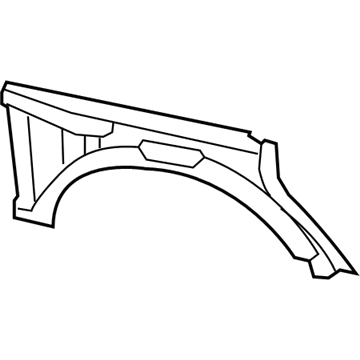 Jeep 55395774AF PANEL Quarter Inner