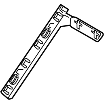 Ram 68266185AA BRACKET Fascia Fascia Brackets