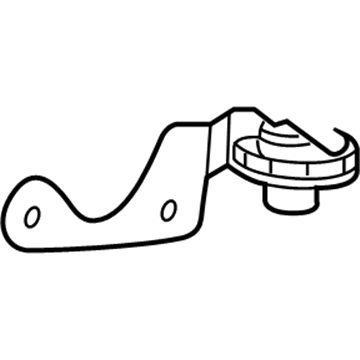 Jeep 53013421AB BRACKET Duty Cycle Purge Solenoid