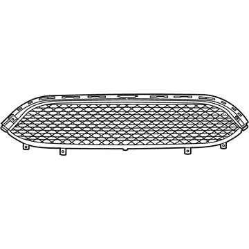 Chrysler 68243498AA GRILLE Lower