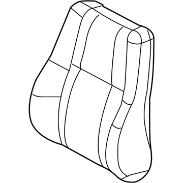 Jeep 1TN231L1AA COVER Front Seat Back