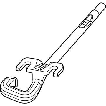 Jeep 68285809AA HOOK Tow