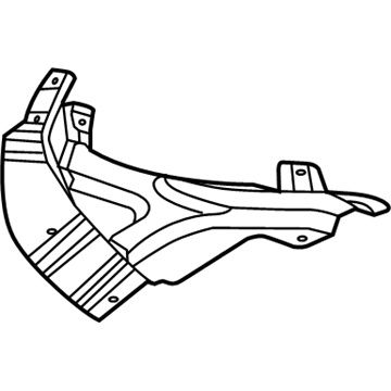 Dodge 68139710AB SHIELD Splash