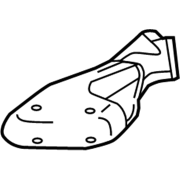 Dodge 68141092AA AIR DUCT Brake Cooling