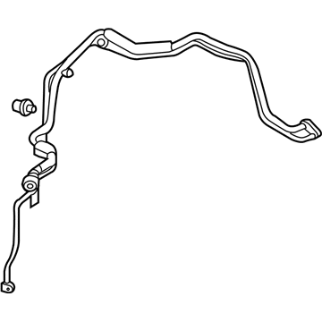Chrysler MR568318 PIPE Receiver Outlet