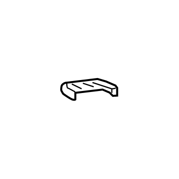 Jeep 1ZZ98DX9AA RETAINER Grab Handle Lower Half Of Pull Cup