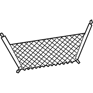 Jeep 68084432AA ORGANIZER CARGO Net
