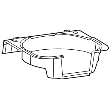 Jeep 68090822AC SUPPORT Load Floor
