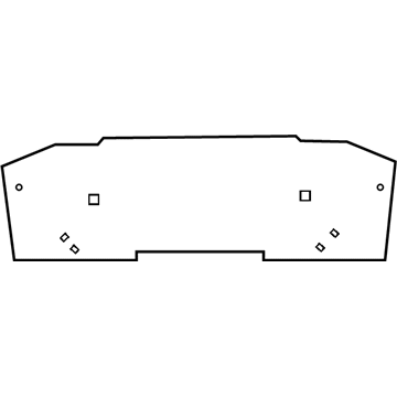 Jeep 68004045AA LENS Instrument Cluster