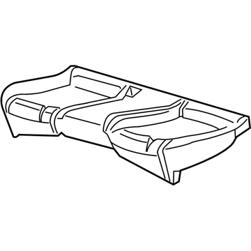 Dodge 68083608AB Seat Cushion Pad