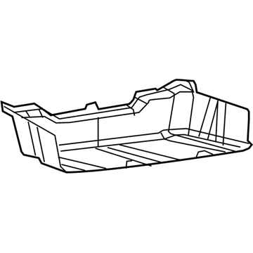 Dodge 68082727AE Underbody Shield