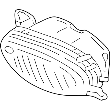 Chrysler MR442349 HOUSING Fog Lamp