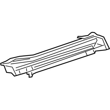 Ram 68337191AA REINFORCEMENT Side Rail