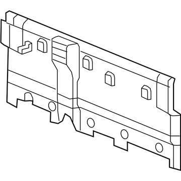 Ram 1VD95HL1AA PANEL Cab Back Trim