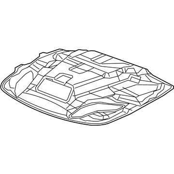 Mopar 68188688AB Silencer Hood