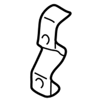 Chrysler MR987324 BRACKET License Plate