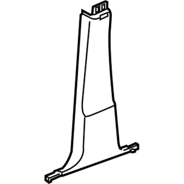Ram 5HP38XDVAA PANEL B Pillar Lower Trim