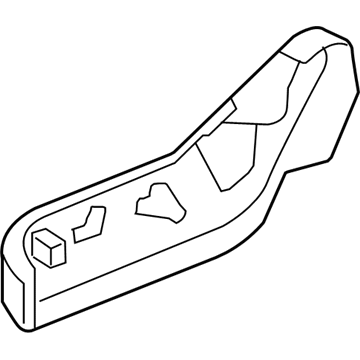 Dodge 1JB20DX9AB SHIELD Passenger Outboard