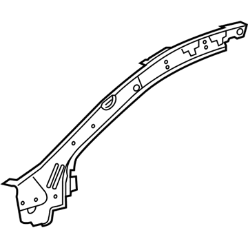 Chrysler 68104342AD Inner Windshield Pillar