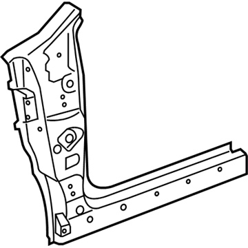 Mopar 68104296AA Reinforcement Bodyside Aperture Front