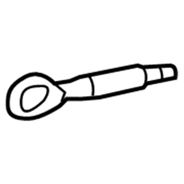 Jeep 68271625AA HOOK Tow Recovery Tow Eye
