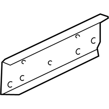 Dodge 55295672AC BRACKET Rear Bumper