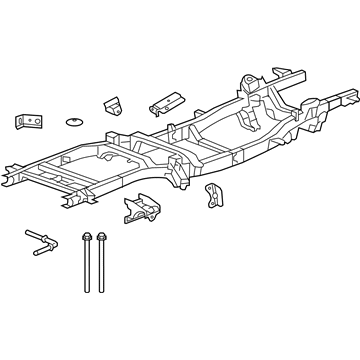 Dodge 55366288AJ FRAME ASSEMBLY Chassis