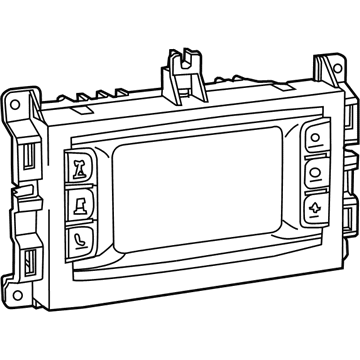 Ram 68238624AD RADIO MULTI Media