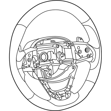 Dodge 6VD95LA8AA WHEEL Steering