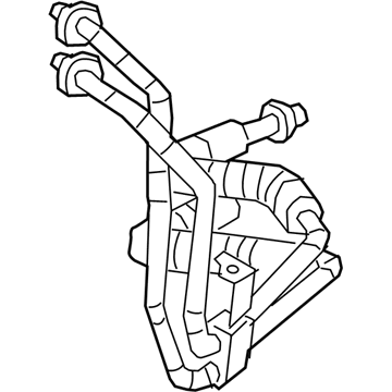 Chrysler 68217330AC HOSE AND TUBE Transmission Oil Cooler Pressure And Return