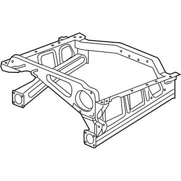 Jeep 52090278AK CRADLE Rear Suspension