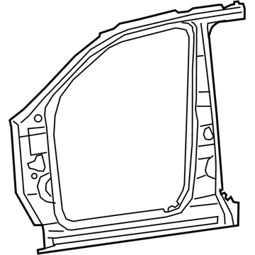 Ram 68298384AH PANEL Body Side Aperture Inner