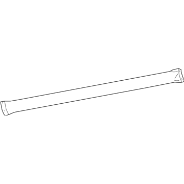 Mopar 1DT12TZZAC Cladding Sill, Passenger Side