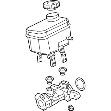 Jeep 68465216AA MASTER CYLINDER Brake