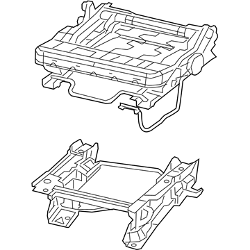 Jeep 68109977AA FRAME Front Seat Cushion