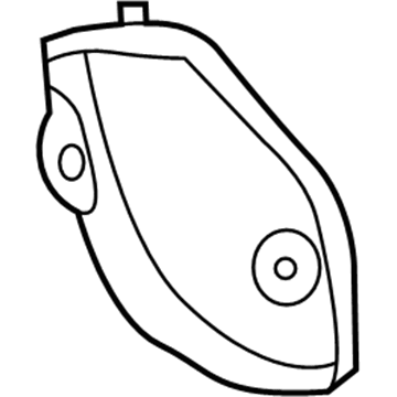 Mopar 1RJ32DX9AC Cover Lamp Opening