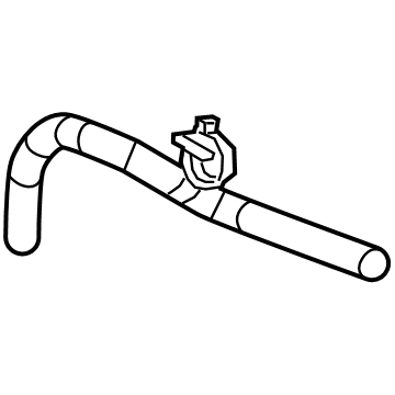 Ram 68437026AA HOSE CANISTER PURGE VALVE OUTLET